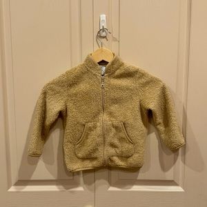 Uniqlo Kids Fluffy Yarn Fleece Full-Zip Jacket